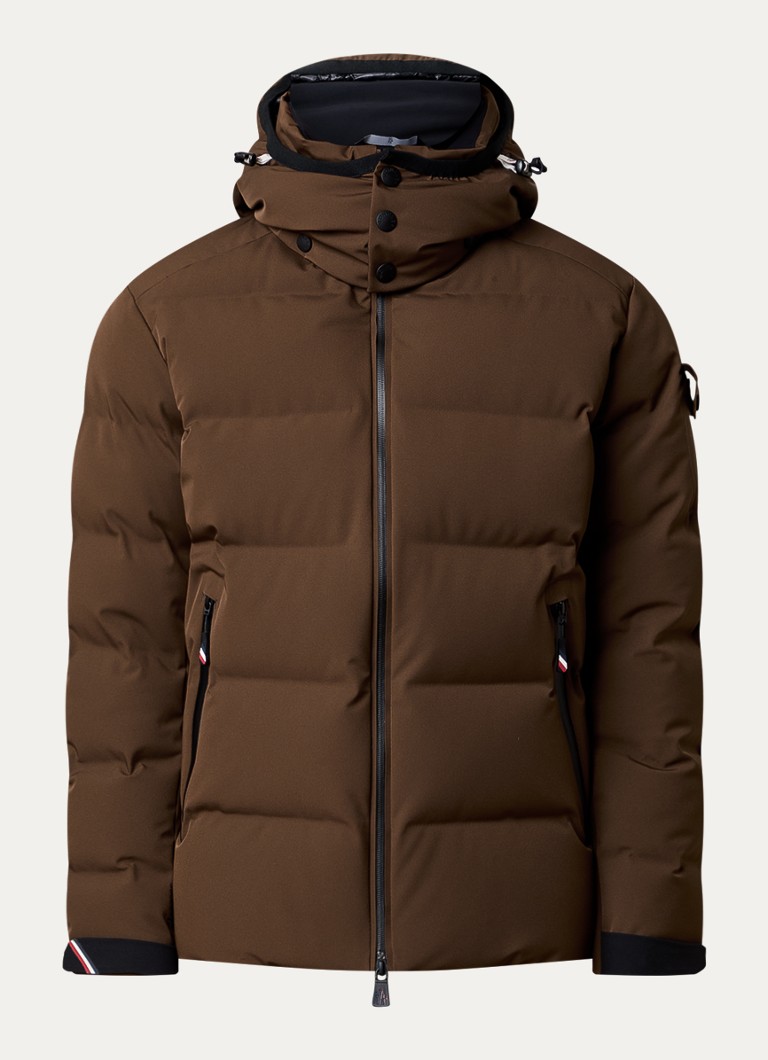 Moncler Montgetech -hiihtotakki irrotettavalla hupulla ja vetoketjullisilla taskuilla