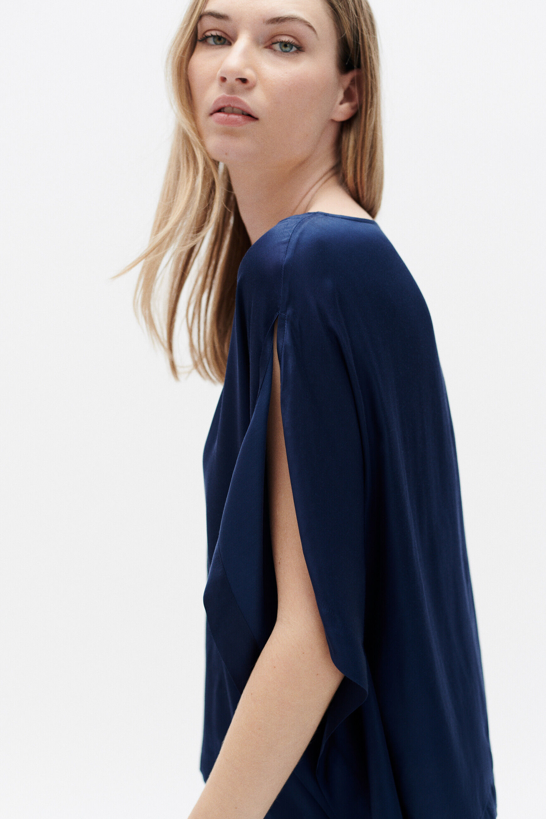 Blouse samuel bleu marine femme
