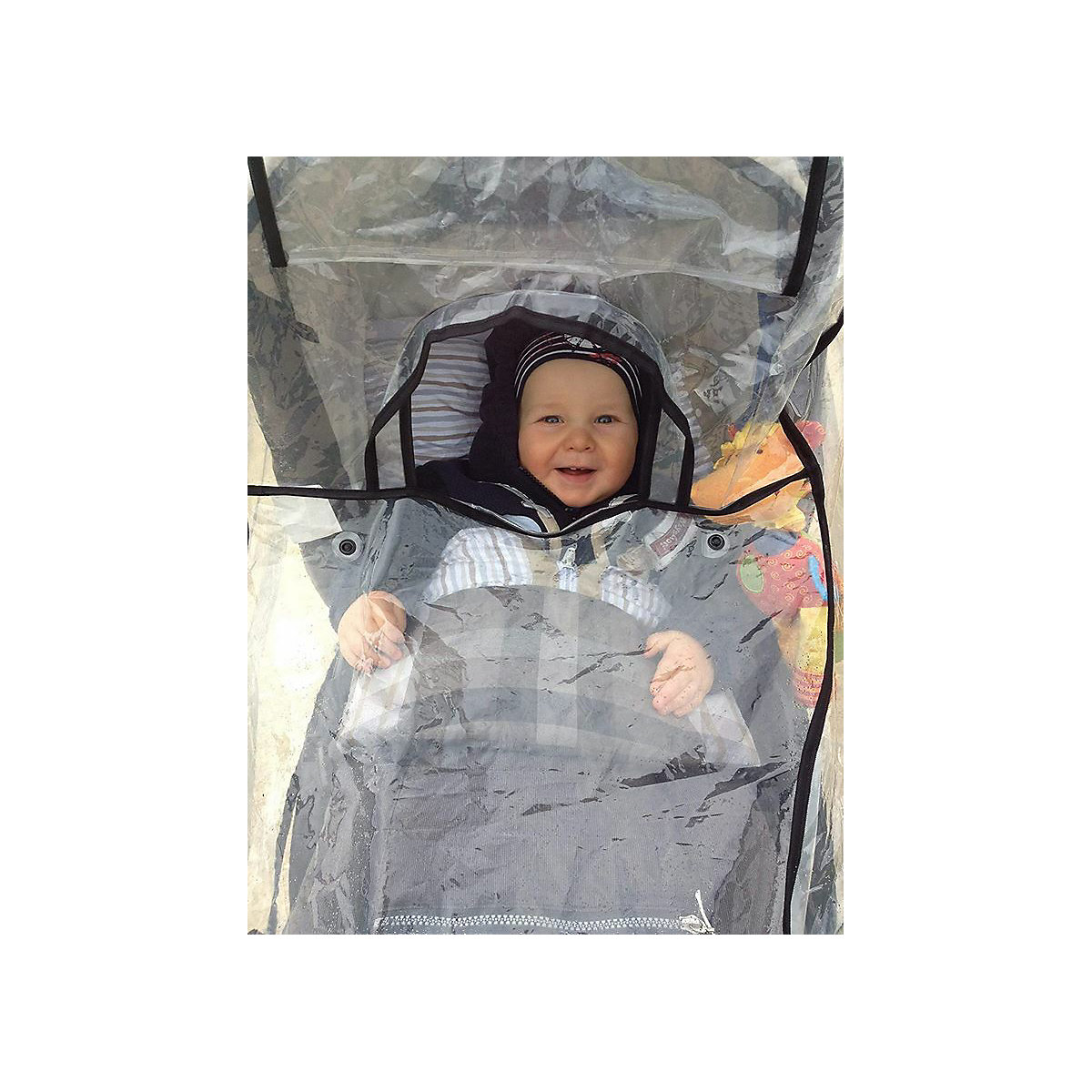 Universal-Regen-Verdeck für Kinderwagen/Sportwagen Kinderwagen-Regenschutz für Kinder