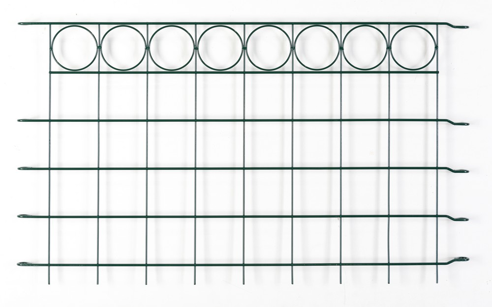Powertec Garden Zaun-4er Set, ca. 1000 x 600 mm - Grün, 21FS10