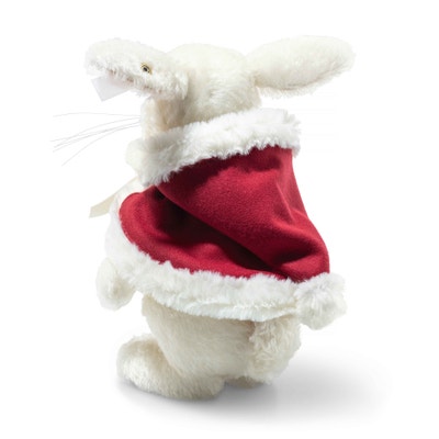 Weihnachtshase, 22 cm, weiß