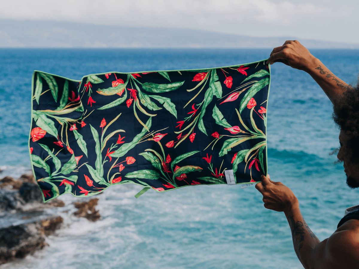 Buvanha Reisehandtuch 100 x 45 CM - Costa Rica