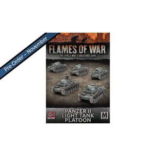 Panzer II Light Tank Platoon