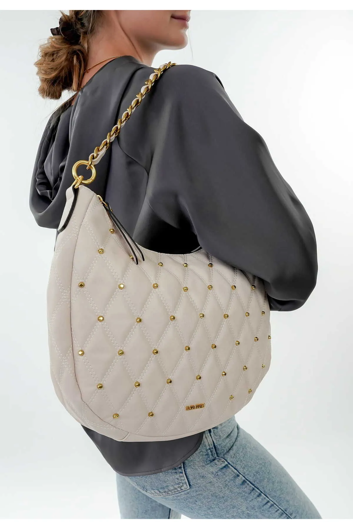 SURI FREY  Handtasche - Beige - Unifarben
