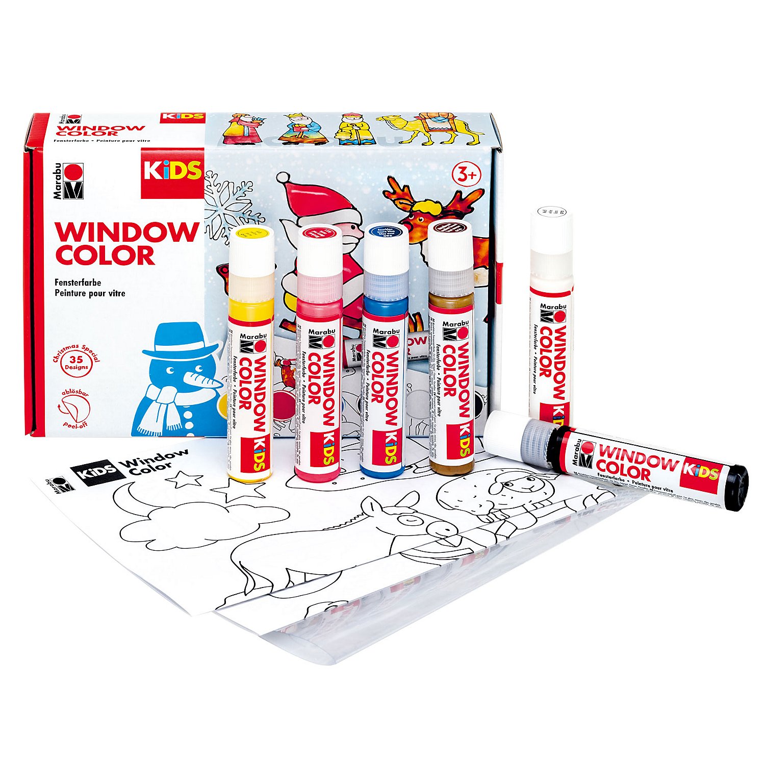 Marabu KiDS Window Color-Set 