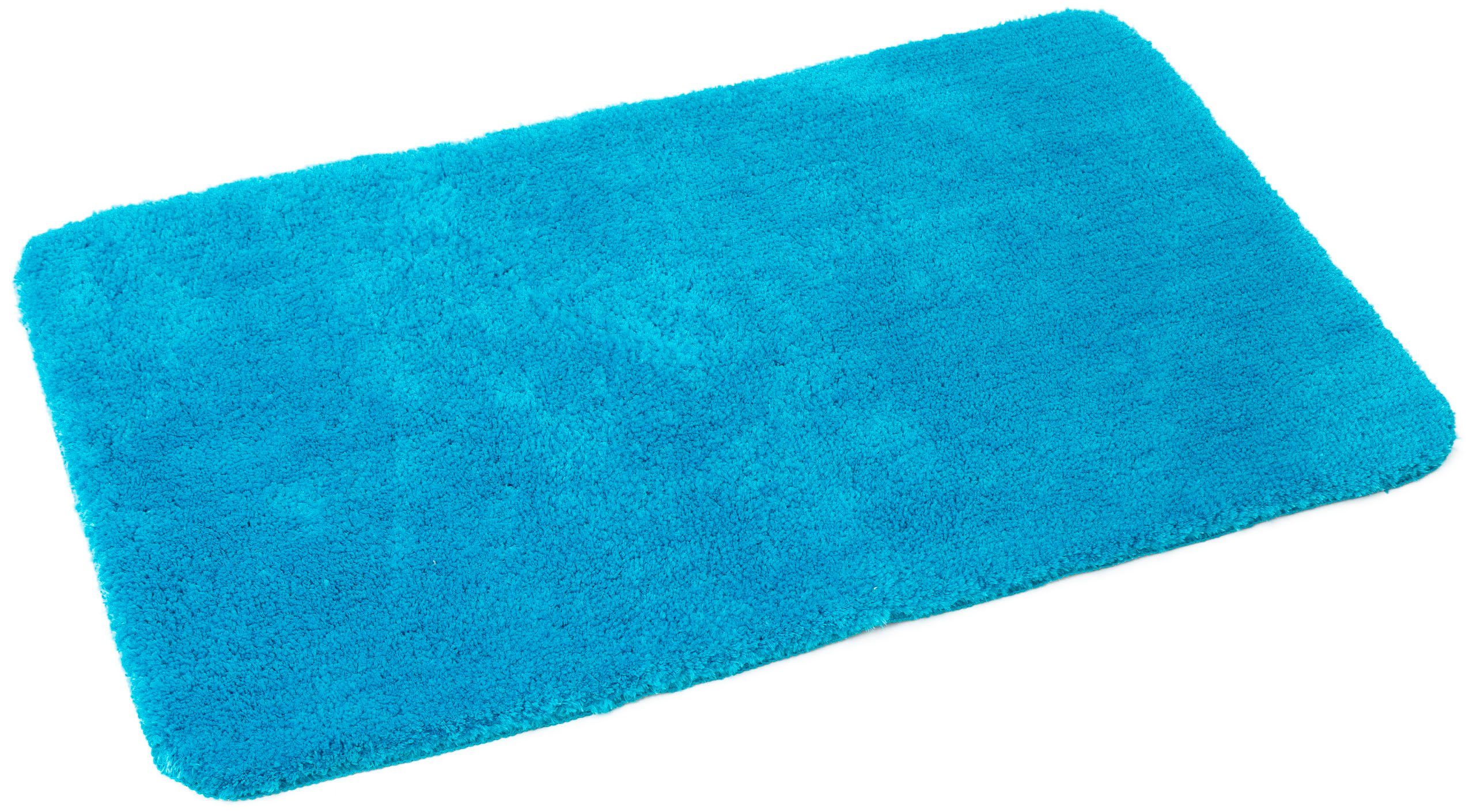 Badematte Madrid my home, Höhe 20 mm, rutschhemmend beschichtet, fußbodenheizungsgeeignet, schnell trocknend, strapazierfähig, Polyester, rechteckig, weiche Haptik, Badteppich, Badematten auch als 3 teiliges Set & rund
