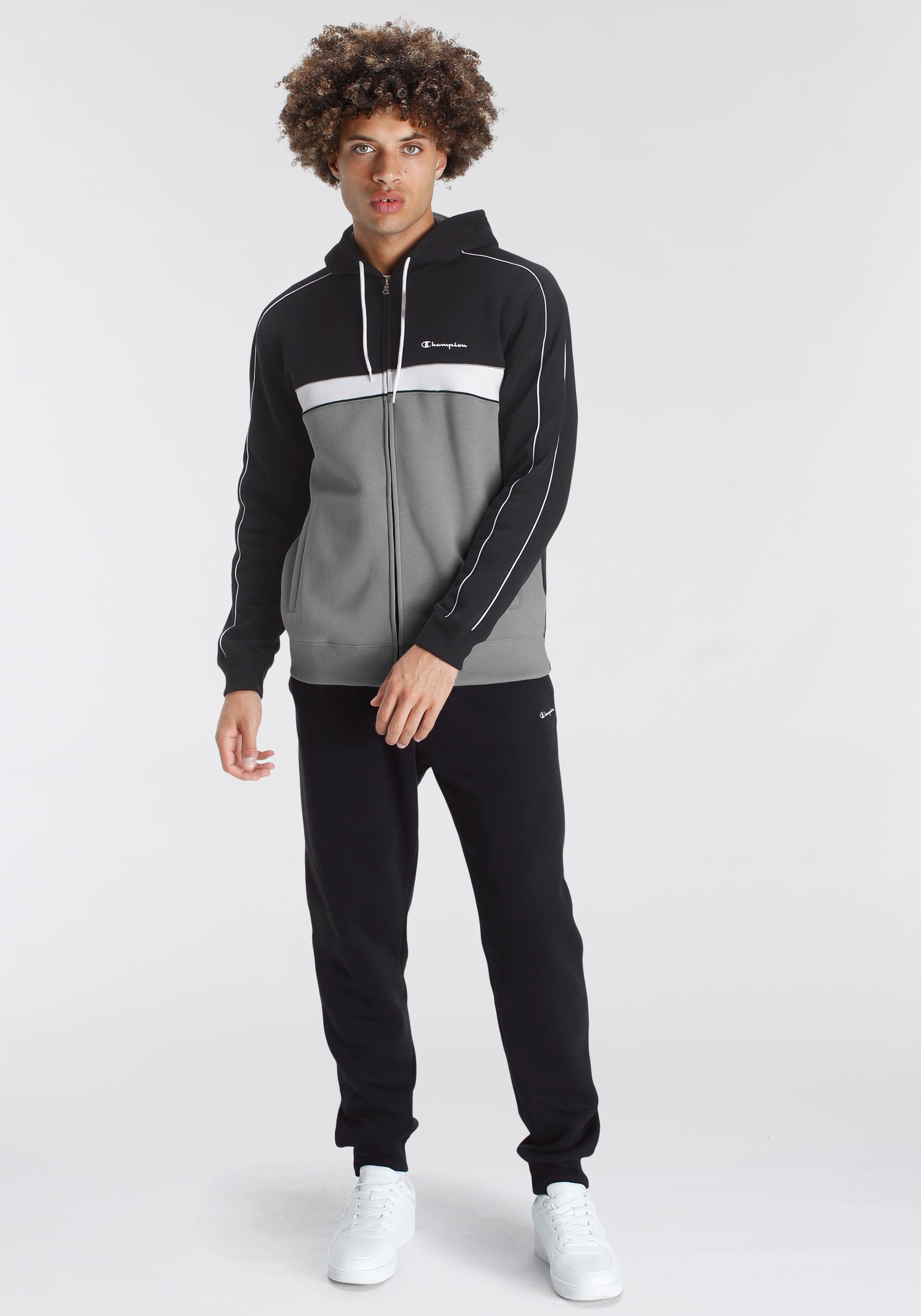 Champion Jogginganzug Hooded Full Zip Sweatsuit Tape