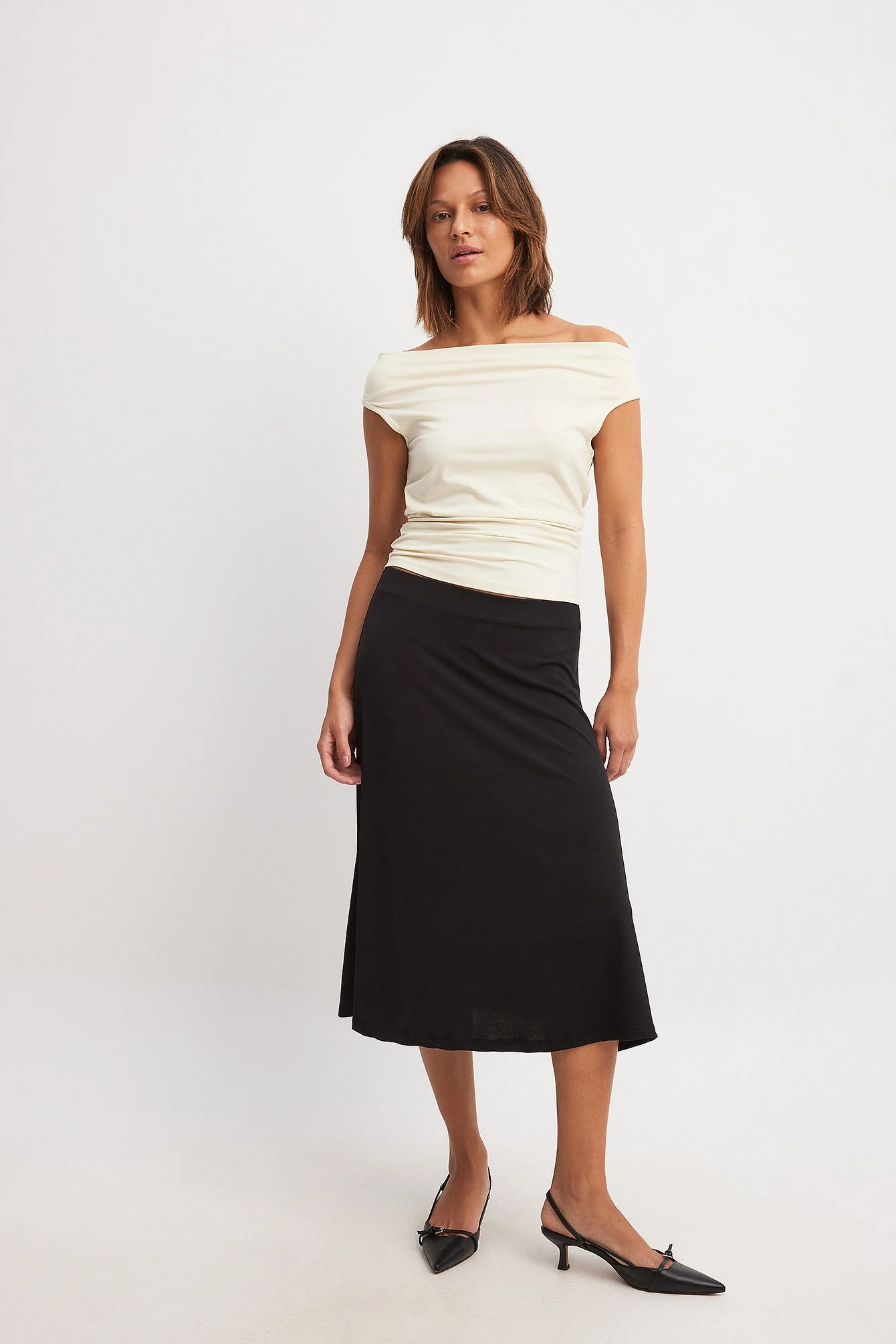 Flowy Midi Skirt