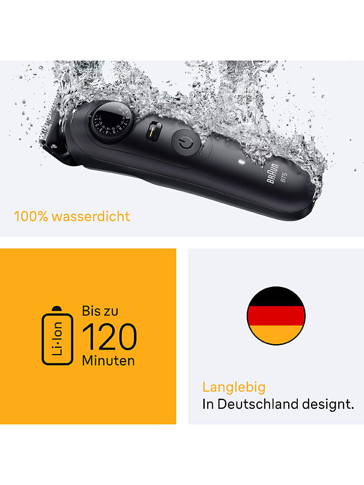 Braun Barttrimmer ''Series 5'' in Schwarz günstig kaufen onesize