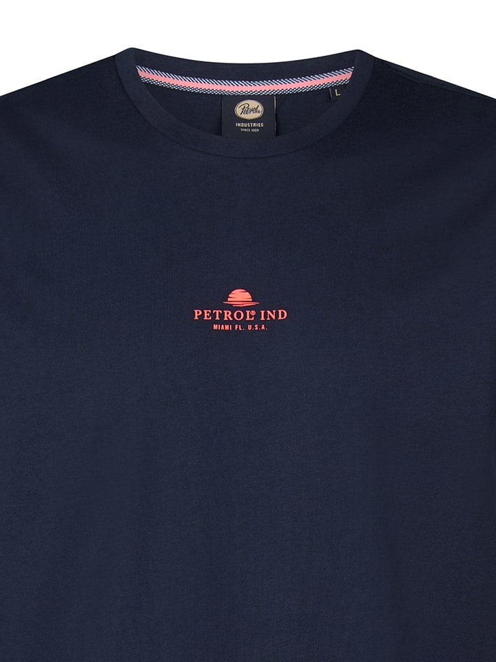 Petrol Shirt in Dunkelblau günstig kaufen