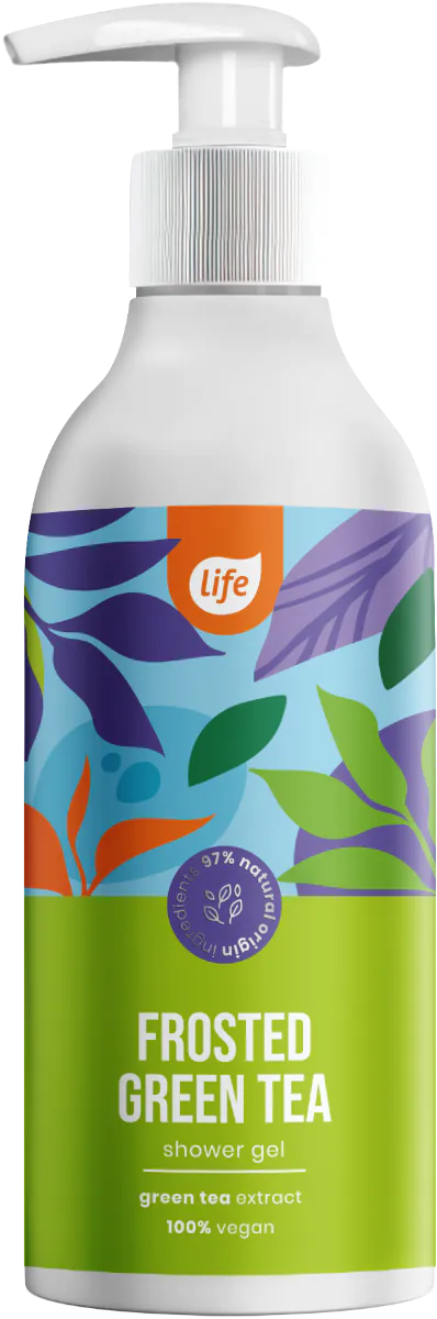 Αφρόλουτρο Life με παγωμένο πράσινο τσάι 400 ml