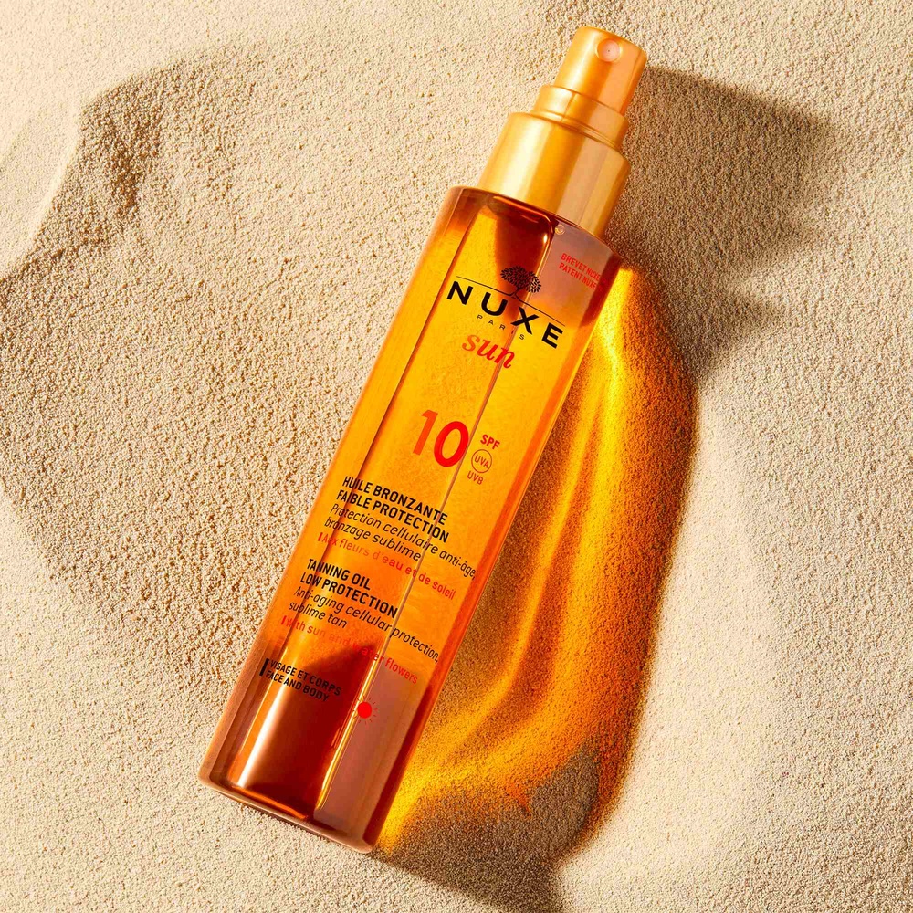 Nuxe Huile Bronzante Faible Protection  SPF10 Nuxe Sun
