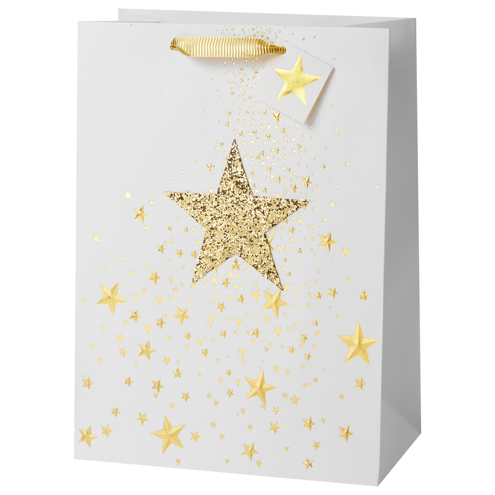 Geschenktasche Star groß 36x26x14cm 1 Stück