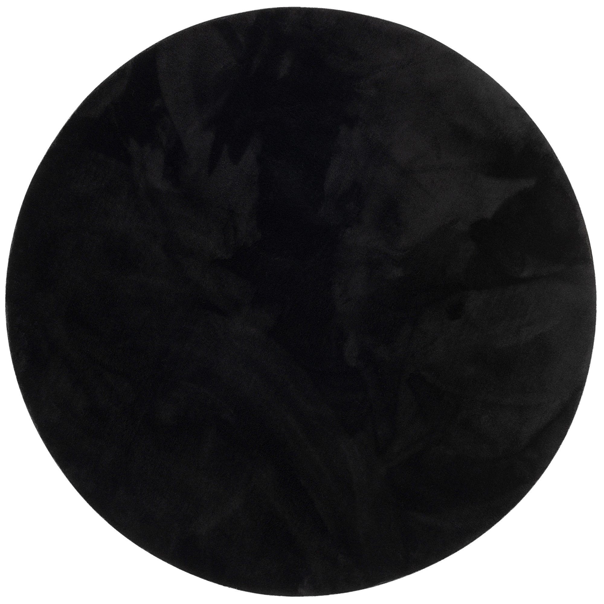 Fellteppich Luxus Super Soft Fellteppich Pearl Rund, Pergamon, Rund, Höhe: 19 mm