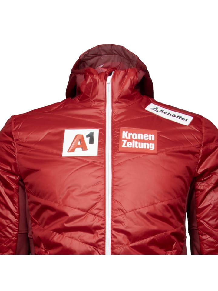 Schöffel Hybrid Jacke Stams RT in rot günstig kaufen