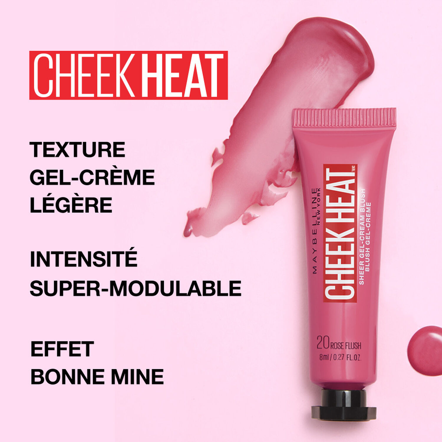 Maybelline New York CHEEK HEAT Blush Gel-Crème