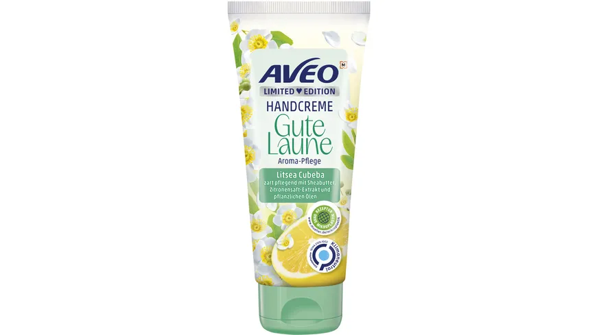 AVEO Handcreme Aroma Pflege Litsea Cubeba Gute Laune 100 ml