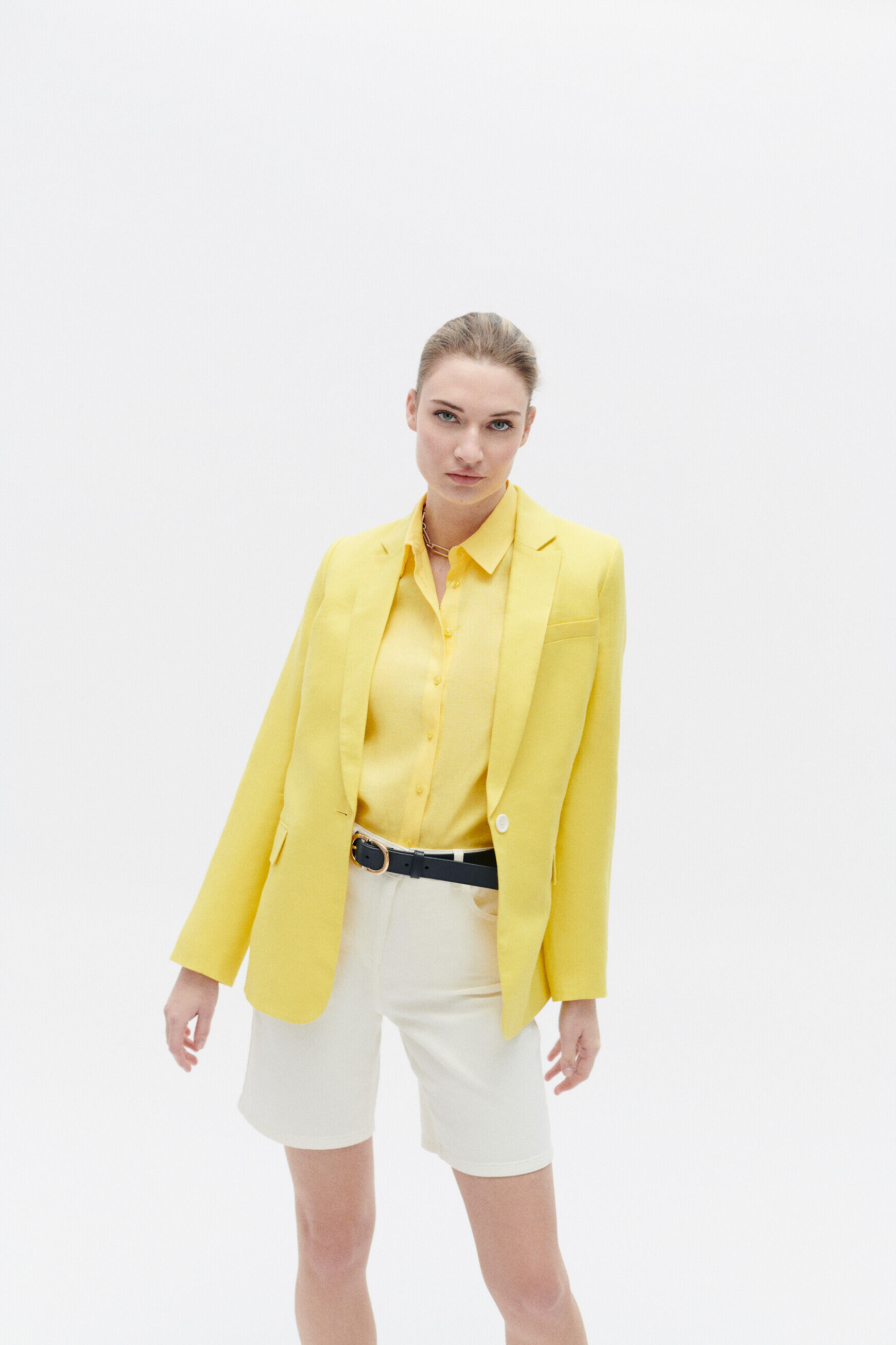 Veste vcelesta jaune femme