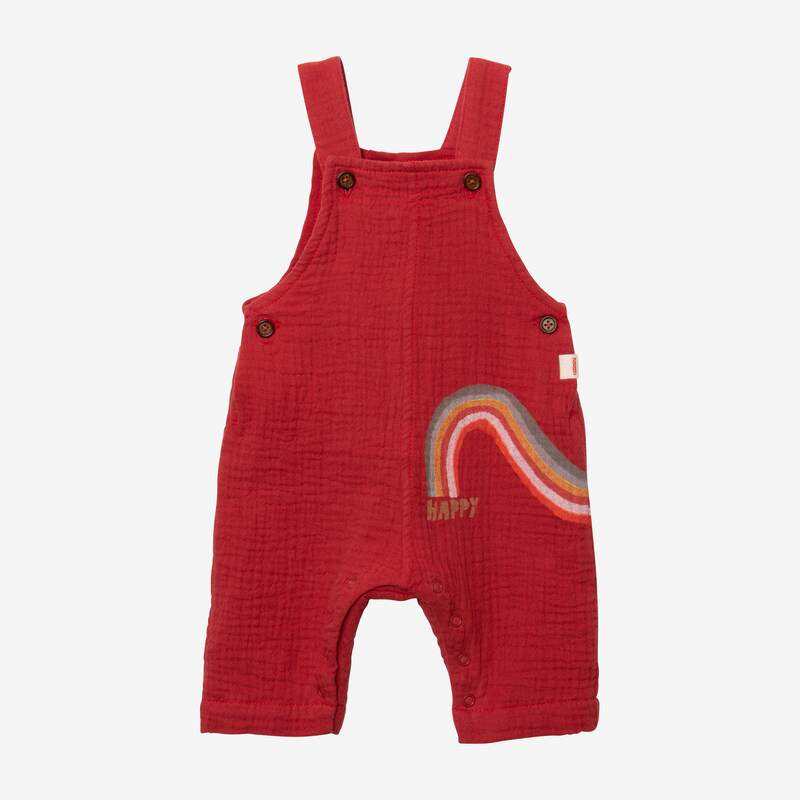 Salopette bébé garçon tomette lange rouge Catimini