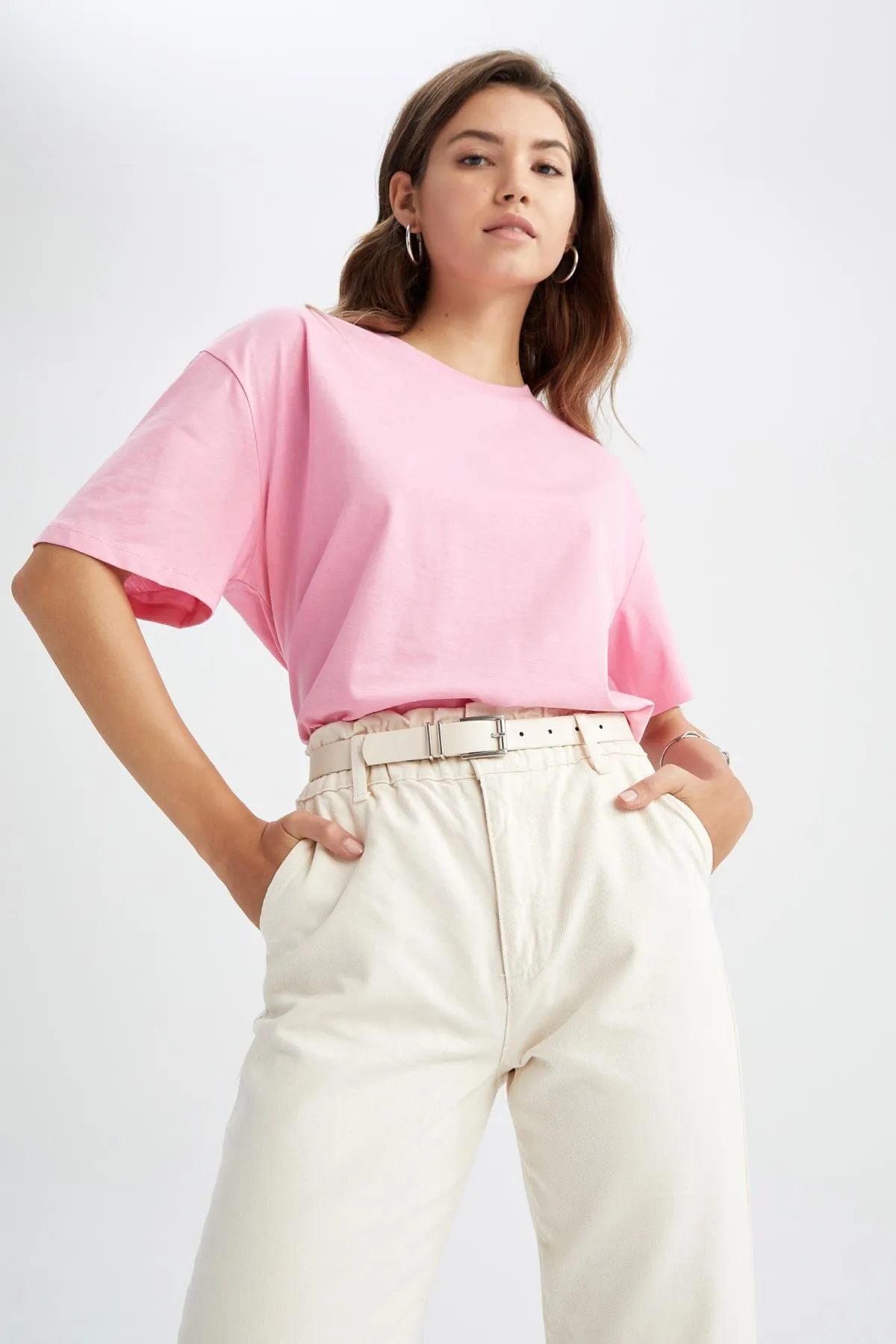 DeFacto  Damen-Gürtel aus Kunstleder, 2er-Set – T4519azns