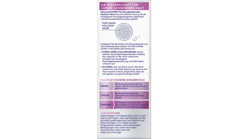 NIVEA Cellular Expert Filler Aufpolsterndes Hyaluron-Serum 30 ml