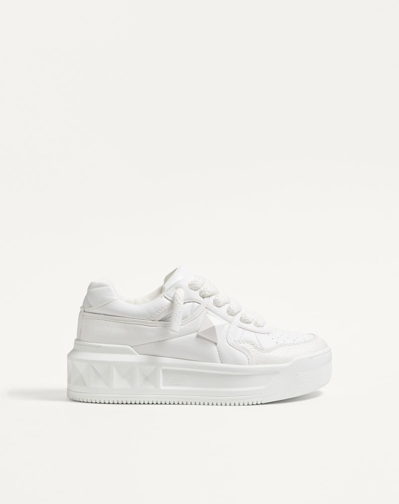 Baskets One Stud XL en cuir nappa