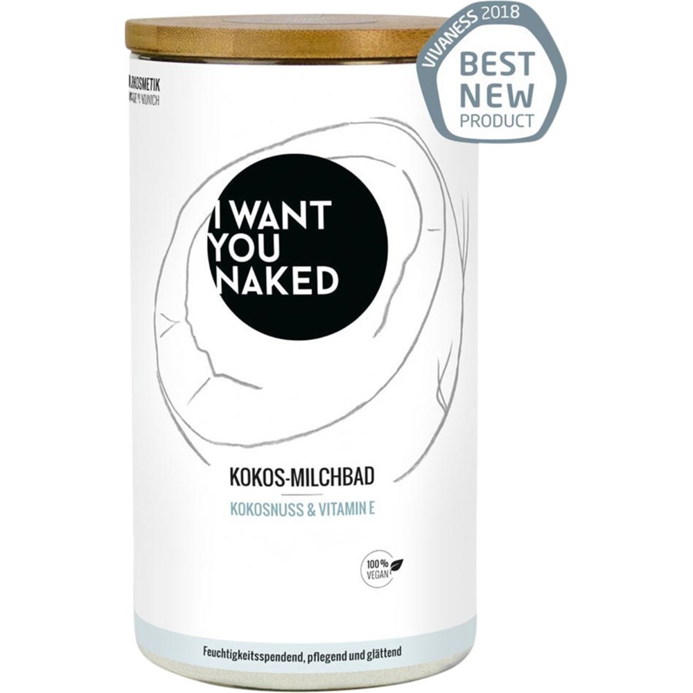 I WANT YOU NAKED Noix de coco & Vitamine E  Noix de coco & Vitamine E Gel douche