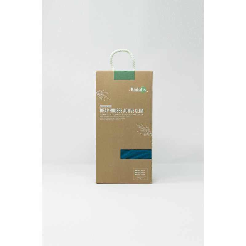 Drap housse TENCEL et Coton Bio 1 personne