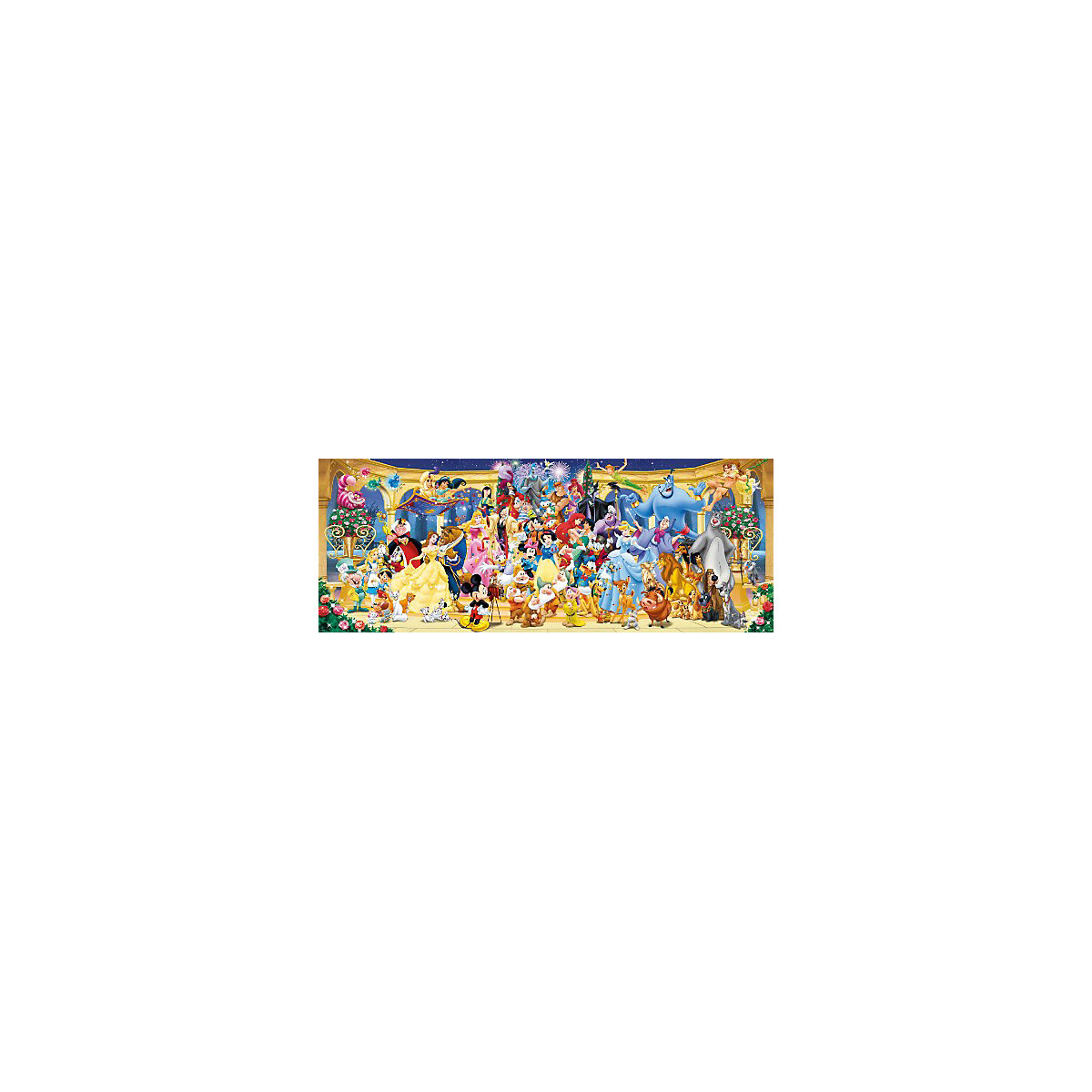 Puzzle 1000 Teile, 98x37 cm, Panorama,   Gruppenfoto
