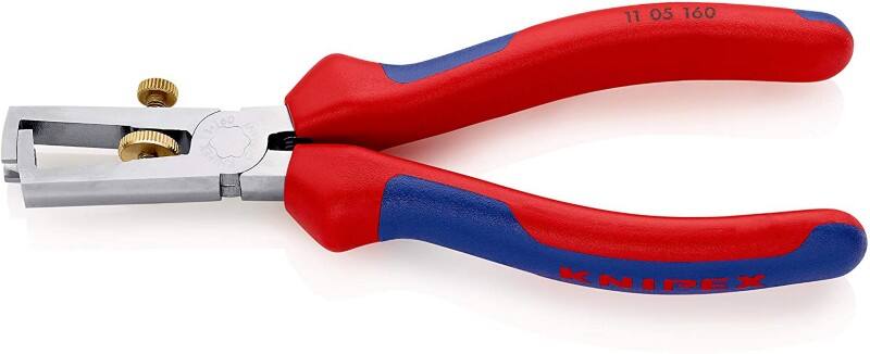 Knipex Abisolierzange 11 05 160 Spezial-Werkzeugstahl Silber