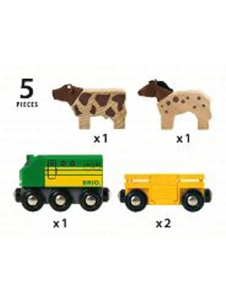Brio Holzeisenbahn 63340400 Bauernhof-Zug günstig kaufen onesize