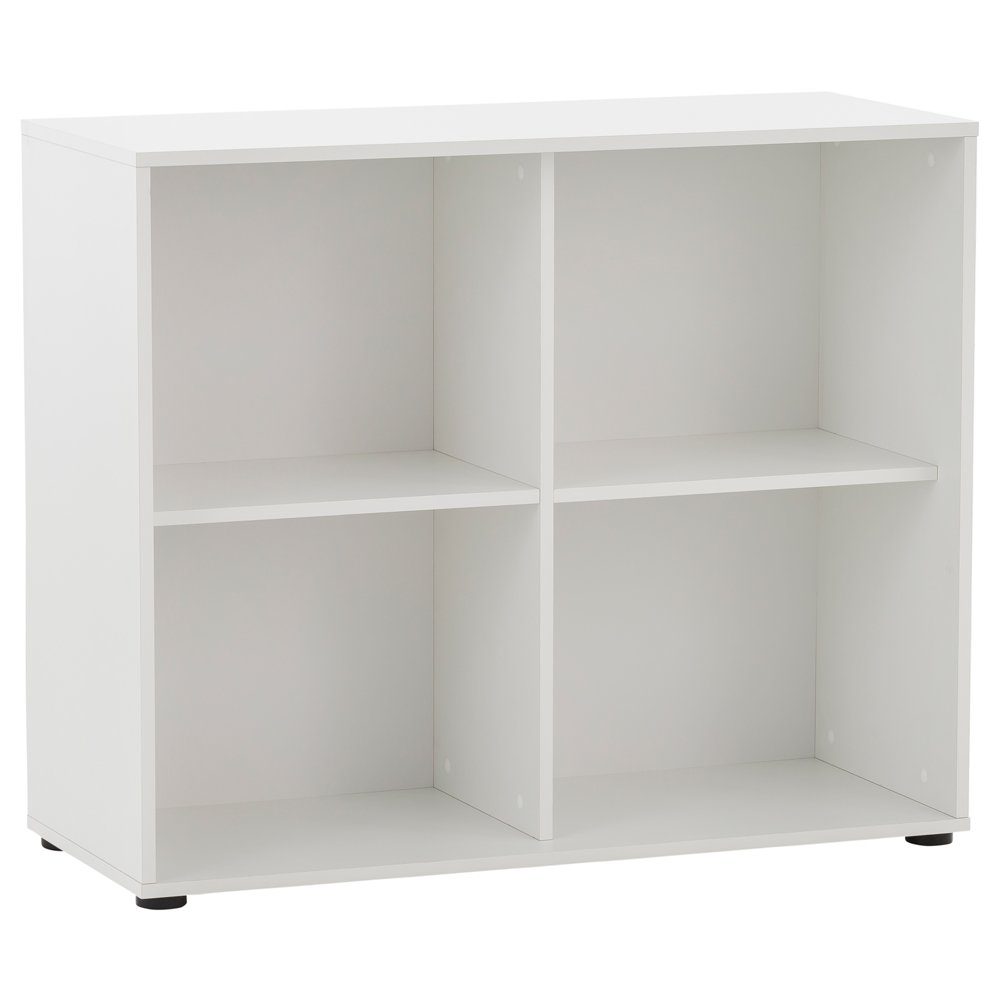 Lomadox Aktenregal BRAGA-80, Büro in weiß, B/H/T: ca. 100,1/83,6/41 cm