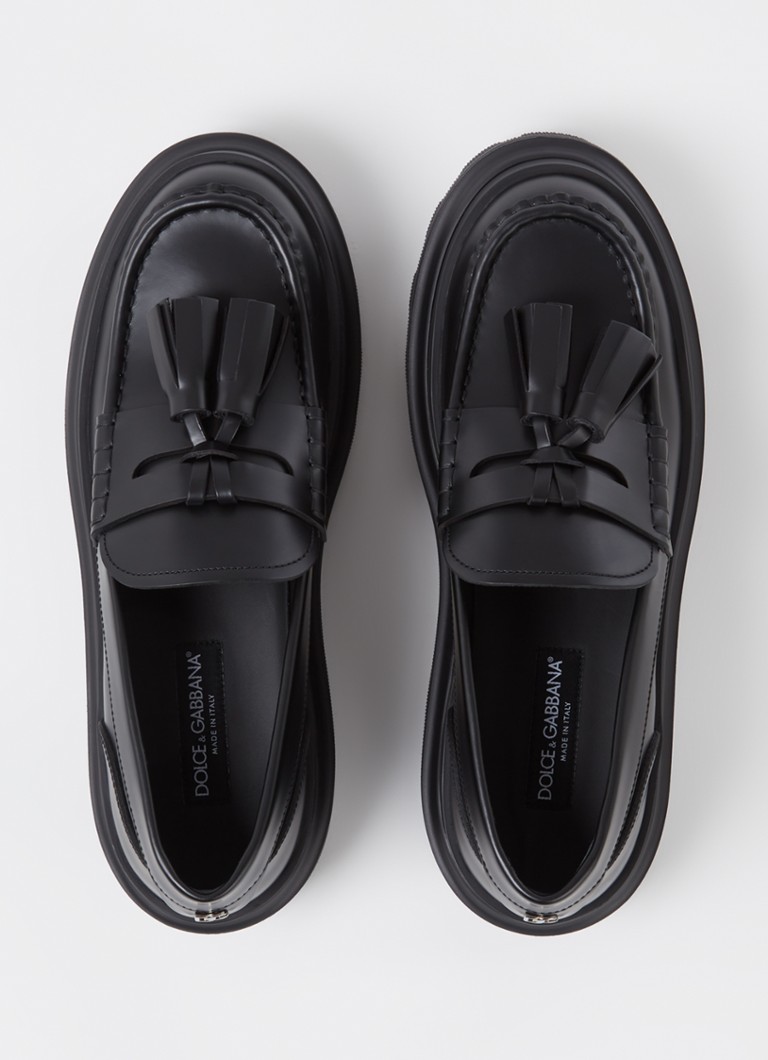 Dolce & Gabbana Trek Tassle -loaferit vasikannahkaa