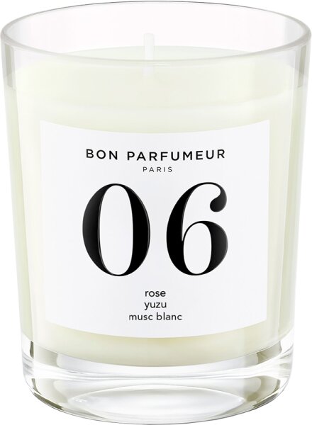 BON PARFUMEUR Home Line Candle 06 Rose, Yuzu, White Musk Duftkerze