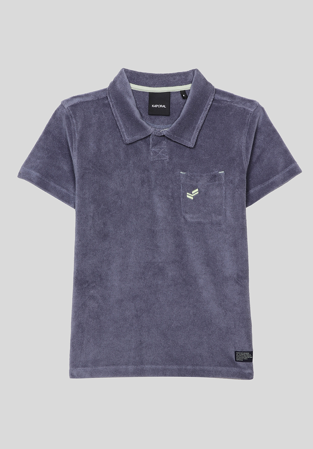 OTTO   Polo en tissu éponge bleu garçon