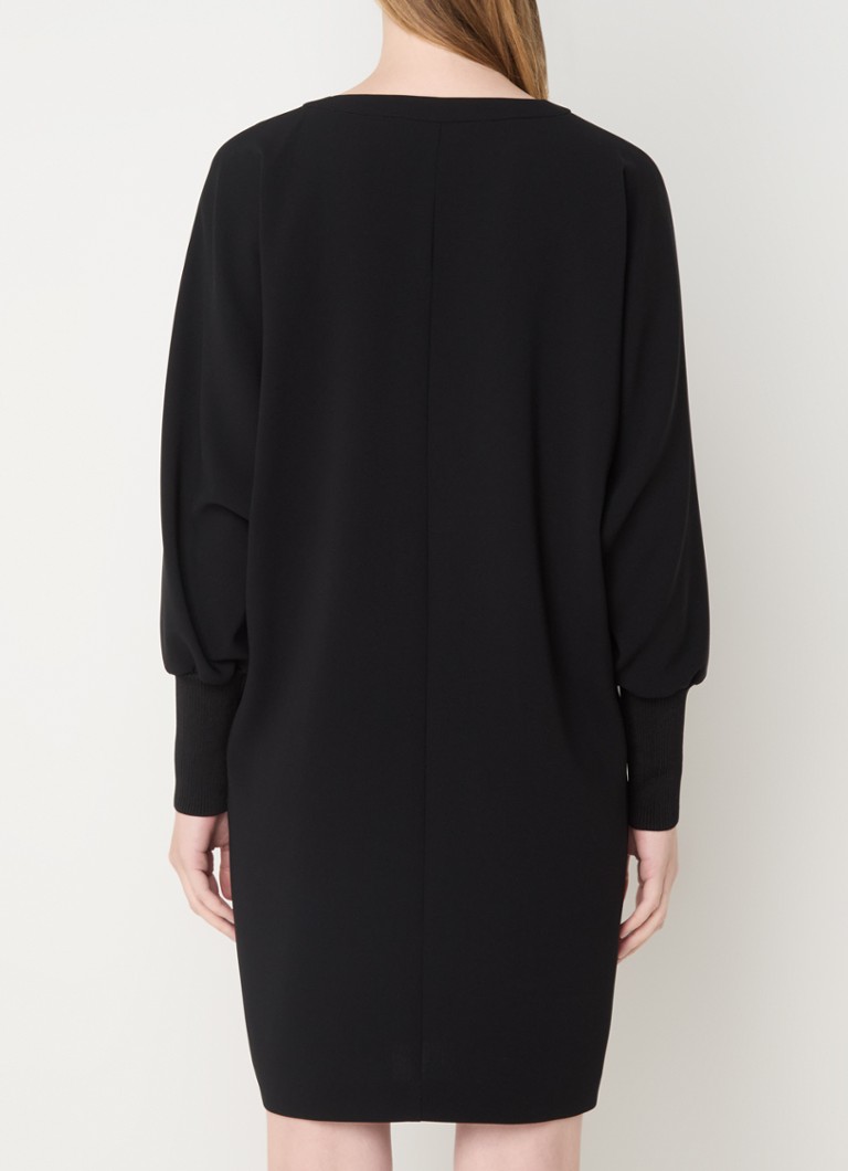 Vestido túnica corto MaxMara Asti con escote pronunciado.