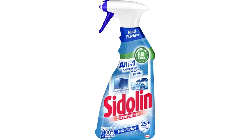 Sidolin Streifenfrei Multi-Flächen Reiniger 500 ml