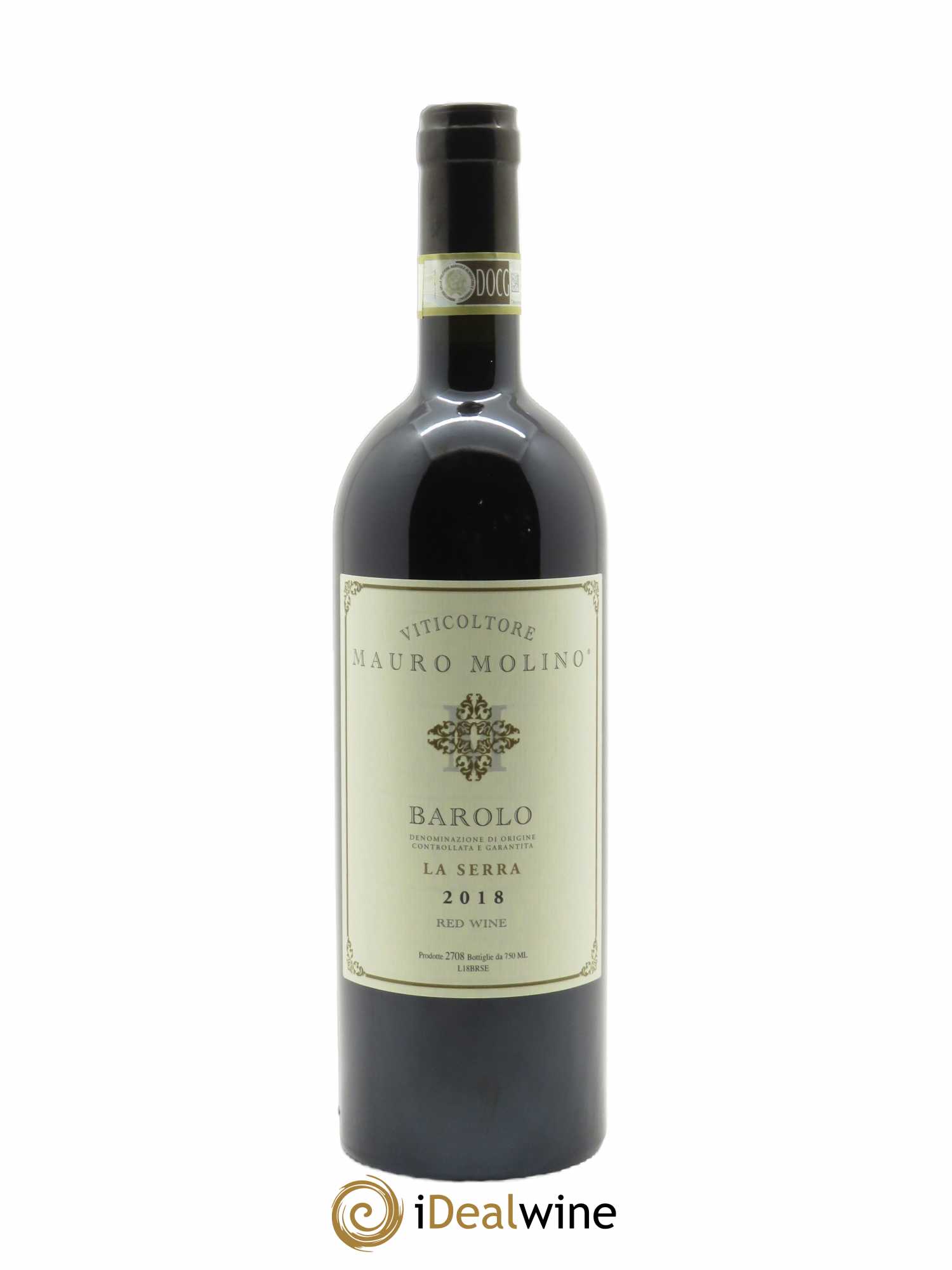 Barolo Mauro Molino DOCG La Serra  2018 - Lot de 1 Bouteille