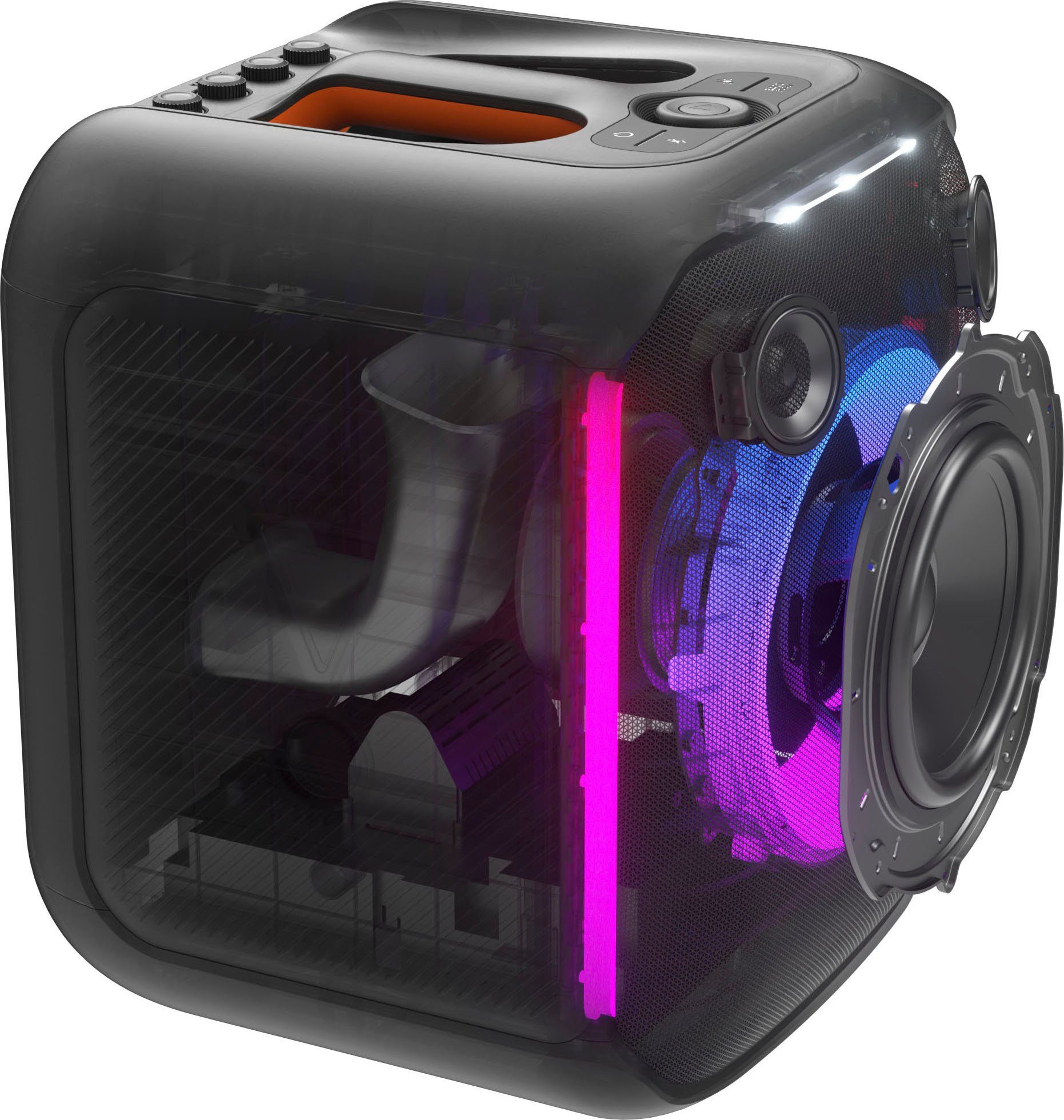 JBL PartyBox ENCORE mit Mikro Party-Lautsprecher (100 W)