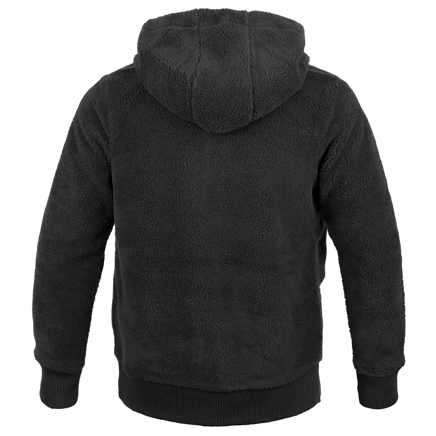 Teddyfleece Jacke mit Kapuze