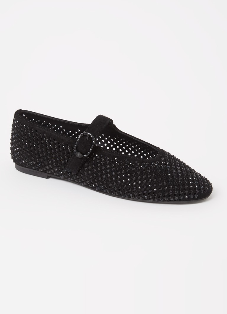 Kurt Geigerin Mayfair-mokkanahkaiset ballerinat strasseilla