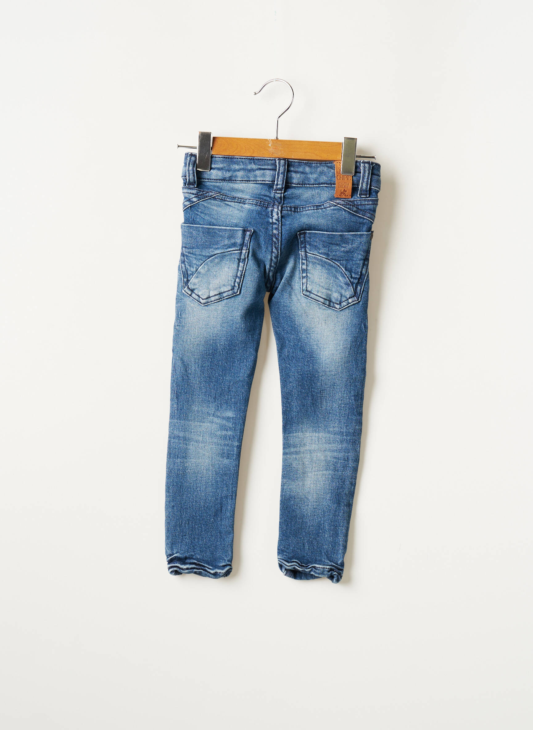 Chipie Jeans Coupe Slim Fille couleur bleu