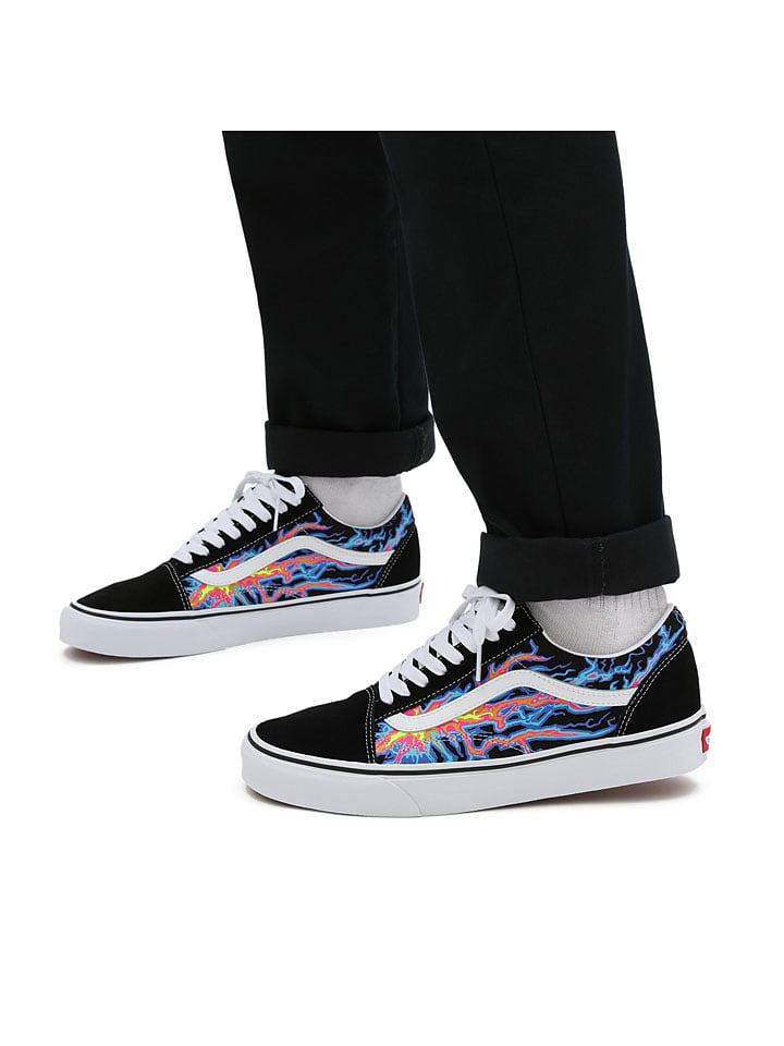 Vans Leder-Sneakers in Schwarz günstig kaufen