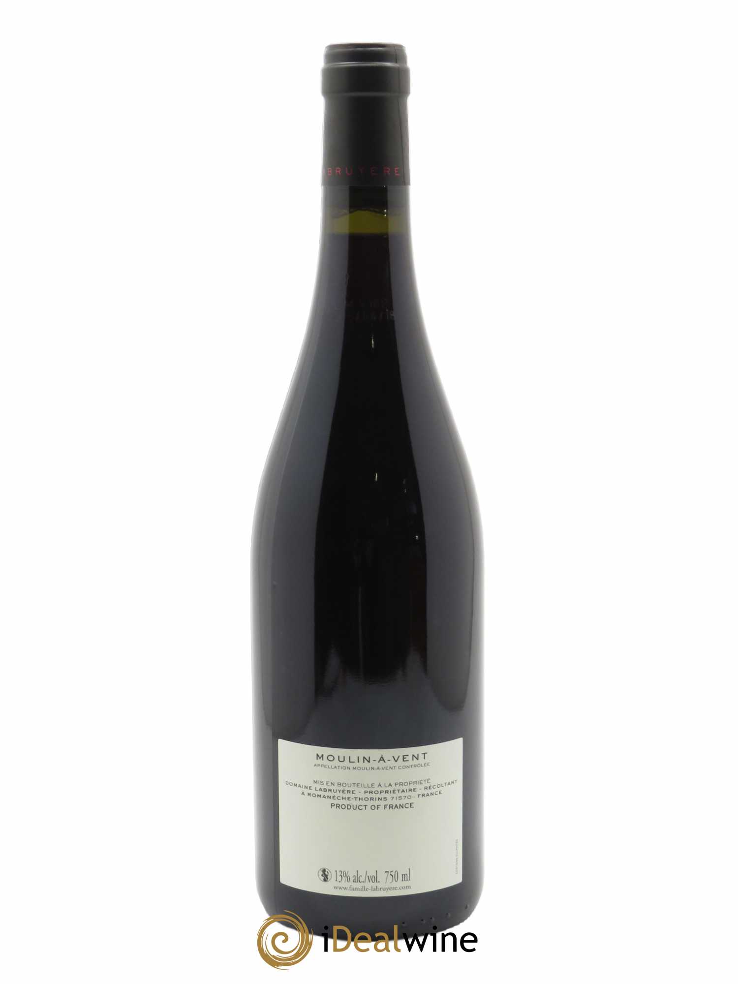 Moulin à vent Champ de Cour Domaine Labruyère  2016 - Lot de 1 Bouteille
