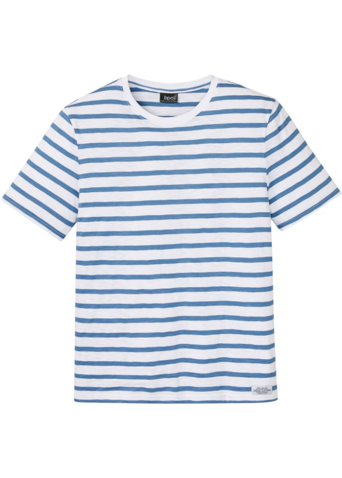 T-Shirt in Slub Yarn Qualität