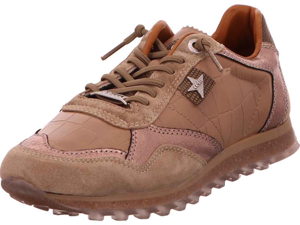 CETTI Freizeit Schnürer braun Schnürhalbschuh Sneaker Damen Braun Neu