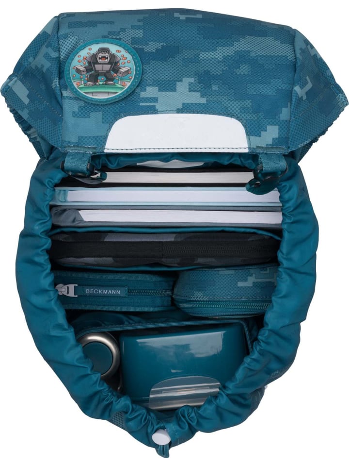 BECKMANN Beckmann Schulranzenset Classic 22 - 6-Tlg. Set Jungle Game günstig kaufen onesize