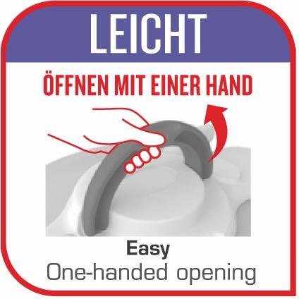 Tefal Schnellkochtopf Clipso Minut' Perfect, Edelstahl (1-tlg), Dampfkochtopf aus Edelstahl, 6L, alle Herdarten, Induktion
