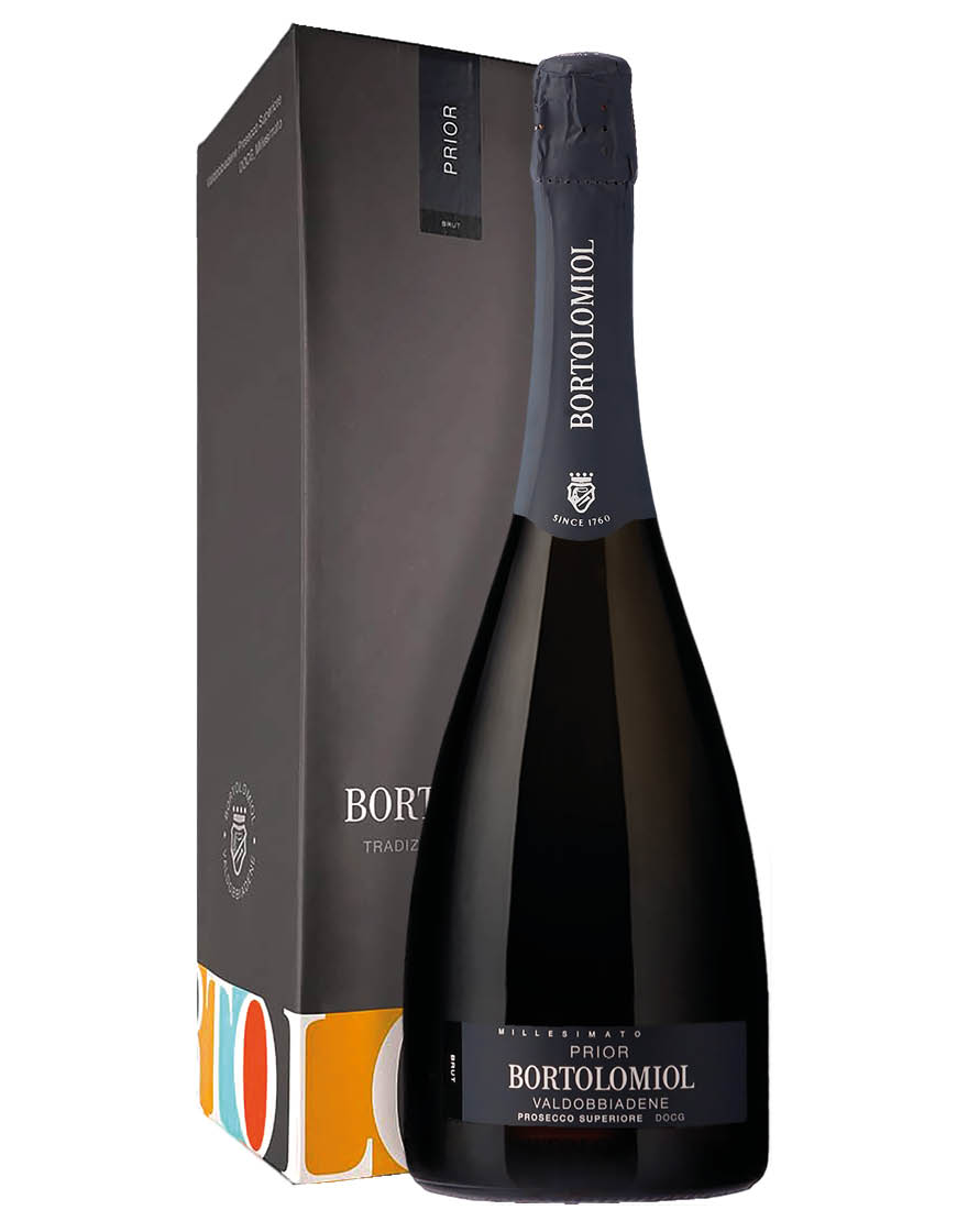 Valdobbiadene Prosecco Superiore Brut DOCG Prior 2022 Bortolomiol Magnum 1,5 ℓ, En Étui