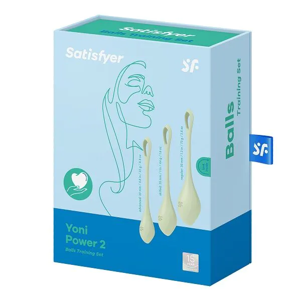 „Satisfyer Yoni Power“ šviesiai žalias
